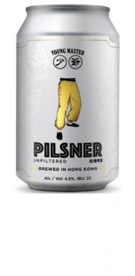 Young Master Pilsner Unfiltered Lager